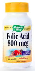Vitamin b Folic Acid 100 caps