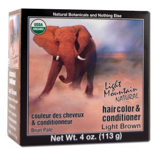 Natural Hair Color and Conditioner Light Brown