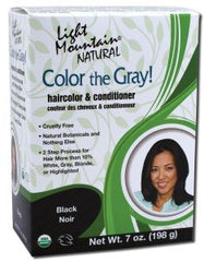 Color the Gray Natural Haircolor and Conditioner Black