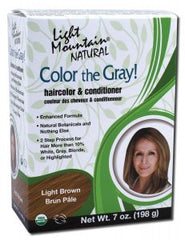 Color the Gray Natural Haircolor and Conditioner Light Brown