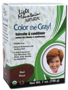 Color the Gray Natural Haircolor and Conditioner Red