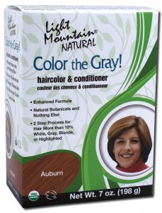 Color the Gray Natural Haircolor and Conditioner Auburn