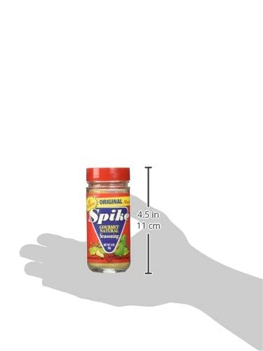 Spike Original All-Purpose Seasoning, All Natural, Low Sodium, No Sugar, No MSG, Zero Calories, Vegan - 3 oz