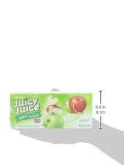 Juicy Juice 100% Apple Juice, 4.23-Ounce Packages 8 boxes, (Pack of 5)