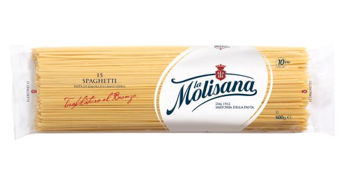 La Molisana Spaghetti Bronzo 15C, 1 Pound (Pack of 18)