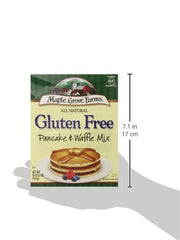 Maple Grove Farms, Pancake & Waffle Mix, Gluten Free, 16 Ounce Boxes (Pack of 4)