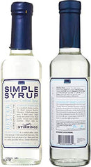 Stirrings Pure Cane Simple Syrup Cocktail Mixer - Excellent Flavoring for Coffee, Tea, and Baking | Pack of (3) | Pure, Natural, and Free of Harmful Preservatives