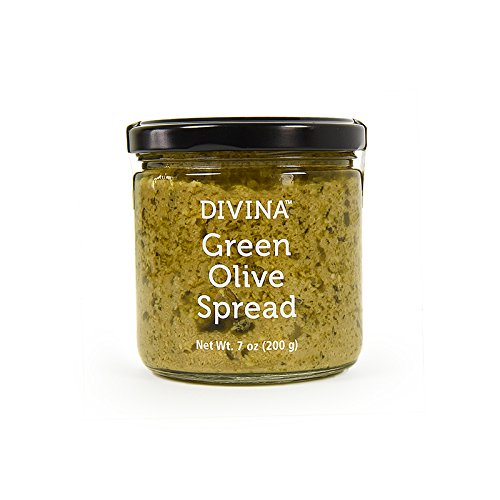 Divina Green Olive Spread, 7 Ounce