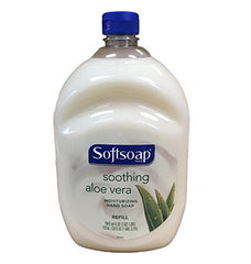 Softsoap Hand Soap Soothing Aloe Vera Moisturizing Hand Soap Refill 64 Fluid Ounce Bottle