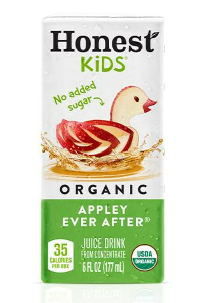 Honest Kids Organic Apple Juice Drink - 8pk/6 Fl Oz Box (Pack of 2)