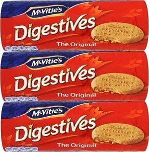 McVitie's Digestive Biscuits -400g 3 Pack, Original by McVities [Foods]