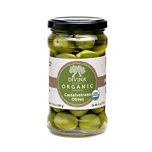 DIVINA Organic Castelvetrano Olives, 10.6 OZ