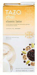 Tazo Chai Tea Latte Concentrate (32 oz, 1 quart) - Pack of 3