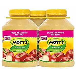 Mott's Apple Sauce, 3 pk./48 oz.