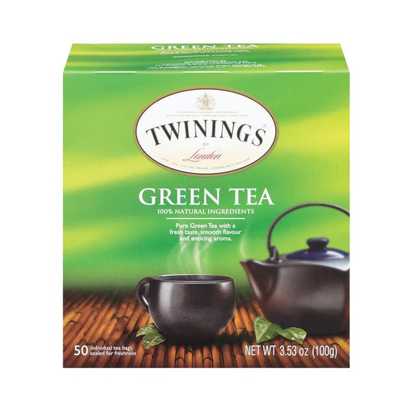Twinings Tea – All Natural, Certified Kosher Green Tea Bags – 50 Count