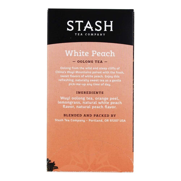 Stash Tea Tea Oolong White Peach