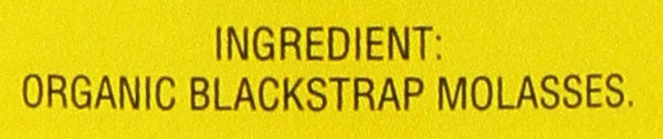 Molasses, Blackstrap, Unsulfured, Organic, 15 oz.