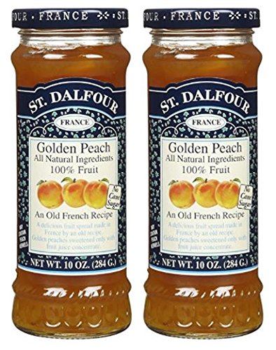 St. Dalfour Conserves - Golden Peach - 10 oz (Pack of 2)