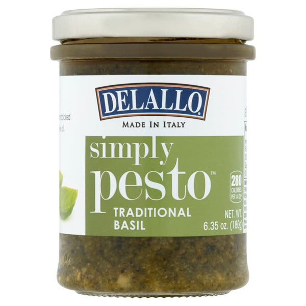 DeLallo - Genovese Basil Pesto, (2)- 6.35 oz. Jars