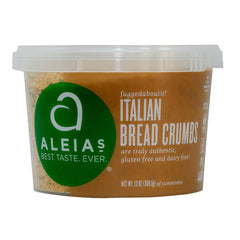 ALEIA'S BEST. TASTE. EVER. Italian Bread Crumbs – 13 oz / 2 Pack - Authentic Taste, Breading for Gluten Free Recipes, Certified Gluten Free, Non-GMO, Dairy Free, Low Sodium, Kosher