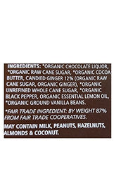 Equal Exchange Organic Lemon Ginger Dark Chocolate with Black Pepper, 2.8 Ounce (Pack of 12)