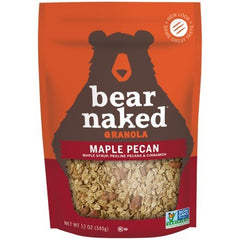 Bear Naked 100% Pure & Natural Maple Pecan Granola, 12 oz, one bag