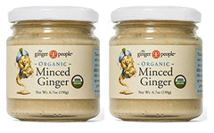 The Ginger People Organic Minced Ginger 6.7 Ounce (Pack of 2)