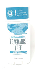 Schmidts Deodorant, Deodorant Stick Fragrance Free Sensitive, 3.25 Ounce