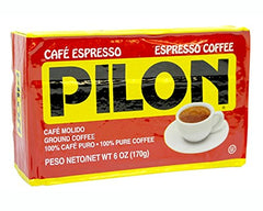 Cafe Pilon Espresso Ground Coffee 6 Oz Brick Cuban-Style