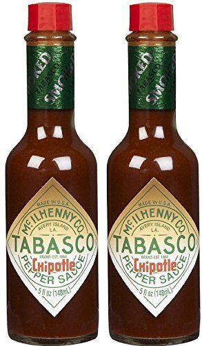 Tabasco Chipotle Smoked Red Jalapeno Pepper Sauce, 5 oz (Set of 2) by TABASCO brand