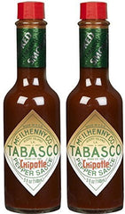 Tabasco Chipotle Smoked Red Jalapeno Pepper Sauce, 5 oz (Set of 2) by TABASCO brand