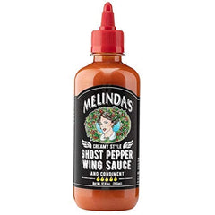 Melinda's Wing Ghost Pepper Cream Sauce, 12 Fl Oz-set of 2