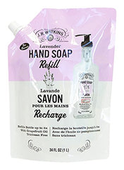 J.r. Watkins Lavender Refill Liquid Hand Soaps, 34 Oz