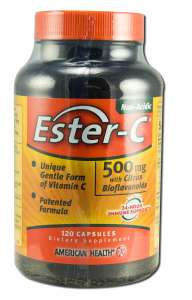 Ester-c Ester-C 500 mg with Citrus Bioflavonoids 120 caps