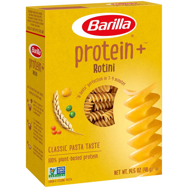 Barilla Rotini Plus, 14.5 Ounce Boxes (Pack of 8)