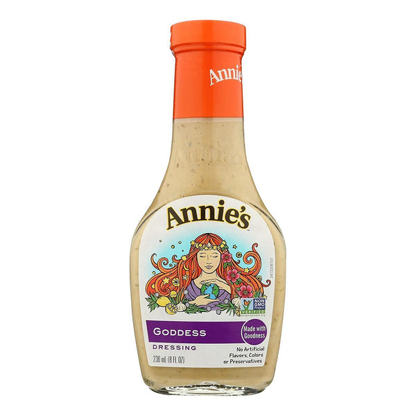 Annie's Naturals Goddess Dressing, 8-Ounce Bottles (Pack of 6)