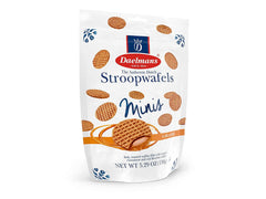 DAELMANS Stroopwafels, Dutch Waffles Soft Toasted, Caramel, Office Snack, Mini Size, Kosher Dairy, Authentic Made In Holland, 1 Pouch, 5.29 oz