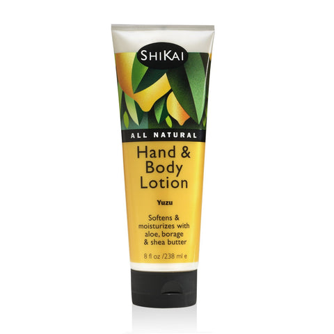 ShiKai - Yuzu Hand & Body Lotion, Plant-Based, Perfect for Daily Use, Rich in Botanical Extracts, Makes Skin Softer & More Hydrated, Mildly Formulated for Dry, Sensitive Skin, Creamy Texture (8 oz)