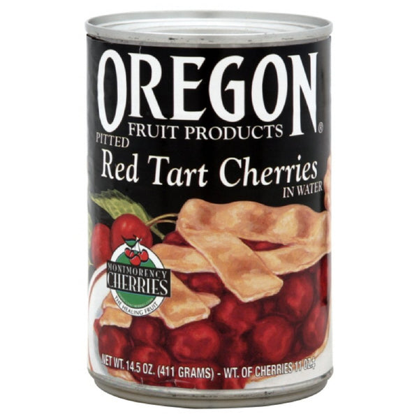 Oregon Fruit Pie Cherries Red Tart, 14.5-Ounce (Pack of 4)