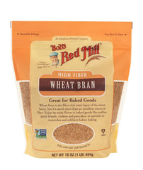 Bob's Red Mill Wheat Bran, 16-ounce (Pack of 4)