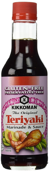 Kikkoman Gluten Free Teriyaki Sauce, 10 Ounce, Two pack