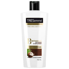 Tresemme Botanique Nourish + Replenish Conditioner, Coconut Oil and Aloe Vera - 24 Fl Oz / 700 mL x 2 Pack