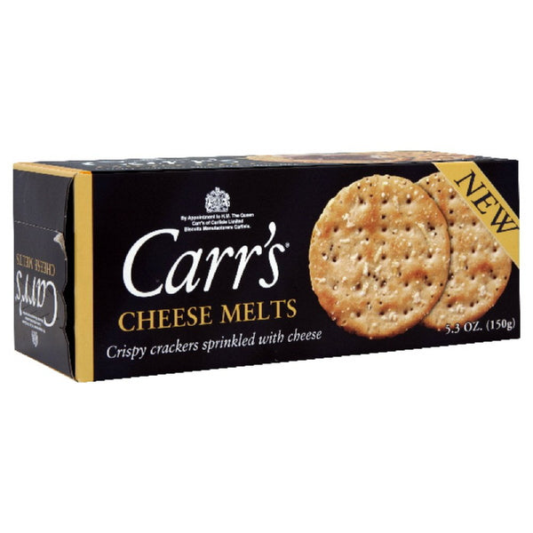 Carr's Cheese Melts Crackers, 5.3000-ounces (Pack of6)
