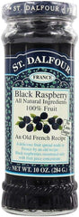 St. Dalfour All Natural Fruit Spread Black Raspberry -- 10 oz