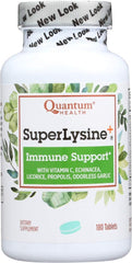 Quantum Health (NOT A CASE) Super Lysine + Immune System, 180 Tablets