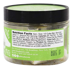 BOU Bouillon Cubes, Vegetable, 2.53 Ounce. Vegan, Gluten Free, No Artificial Flavors