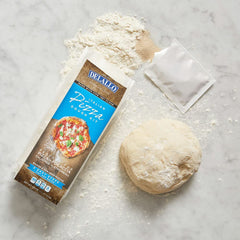 DeLallo Italian Pizza Dough Mix Kit, Includes Yeast, 17.6oz, 2-Pack