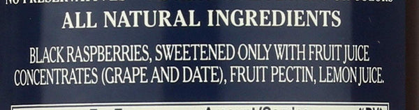 St. Dalfour All Natural Fruit Spread Black Raspberry -- 10 oz