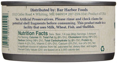 Bar Harbor All Natural Chopped Clams, Cans, 6.5 oz, 6 pk