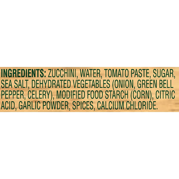 Del Monte Canned Seasoned Vegetables Zucchini with Italian Style Tomato Sauce, 14.5-Ounce (Pack of 12)